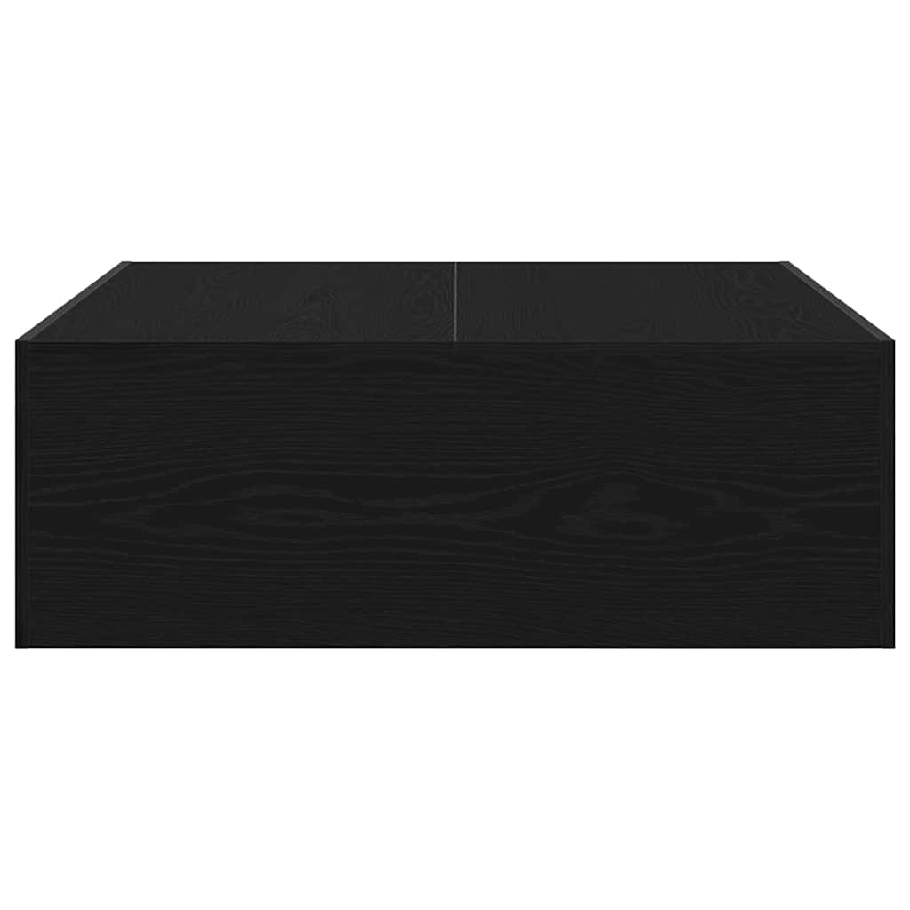 Svart Eik Kaffebord - 100 x 100 x 35 cm, Laget av Kvalitetstre