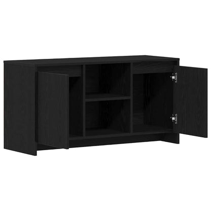 TV-Møbel Svart Eik TV-benk 102x37,5x52,5 cm,