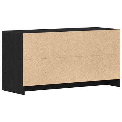 TV-Møbel Svart Eik TV-benk 102x37,5x52,5 cm,