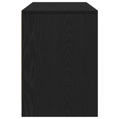 TV-Møbel Svart Eik TV-benk 102x37,5x52,5 cm,
