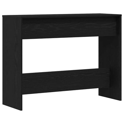 Avlastningsbord konsollbord Svart Eik 100x35x76.5 cm