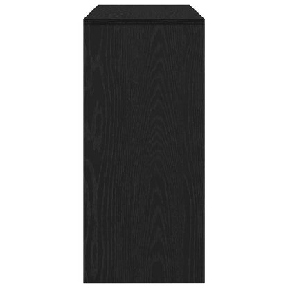 Avlastningsbord konsollbord Svart Eik 100x35x76.5 cm