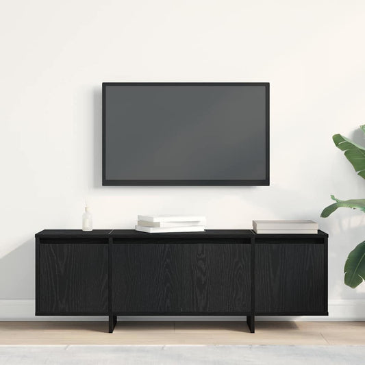 TV-Møbel Svart Eik TV-skap i, 120x30x40,5 cm,