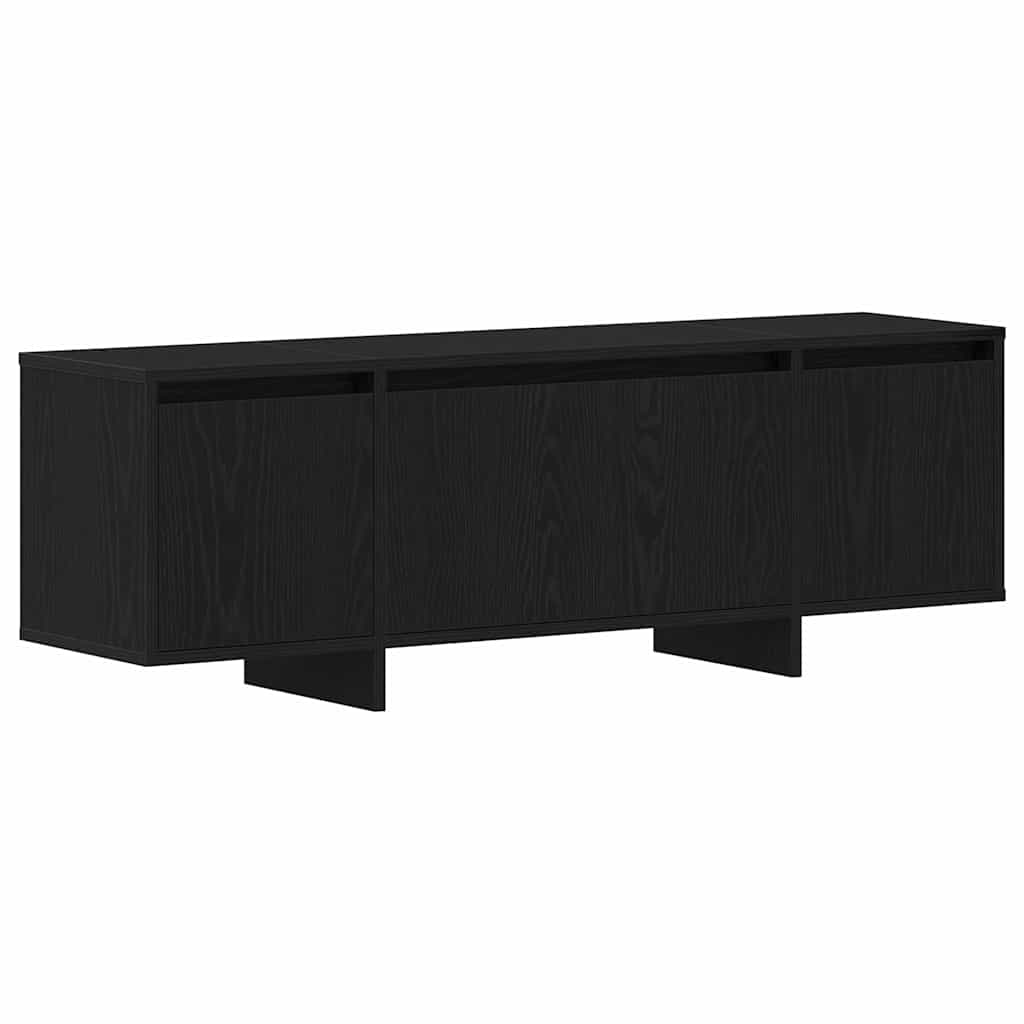 TV-Møbel Svart Eik TV-skap i, 120x30x40,5 cm,