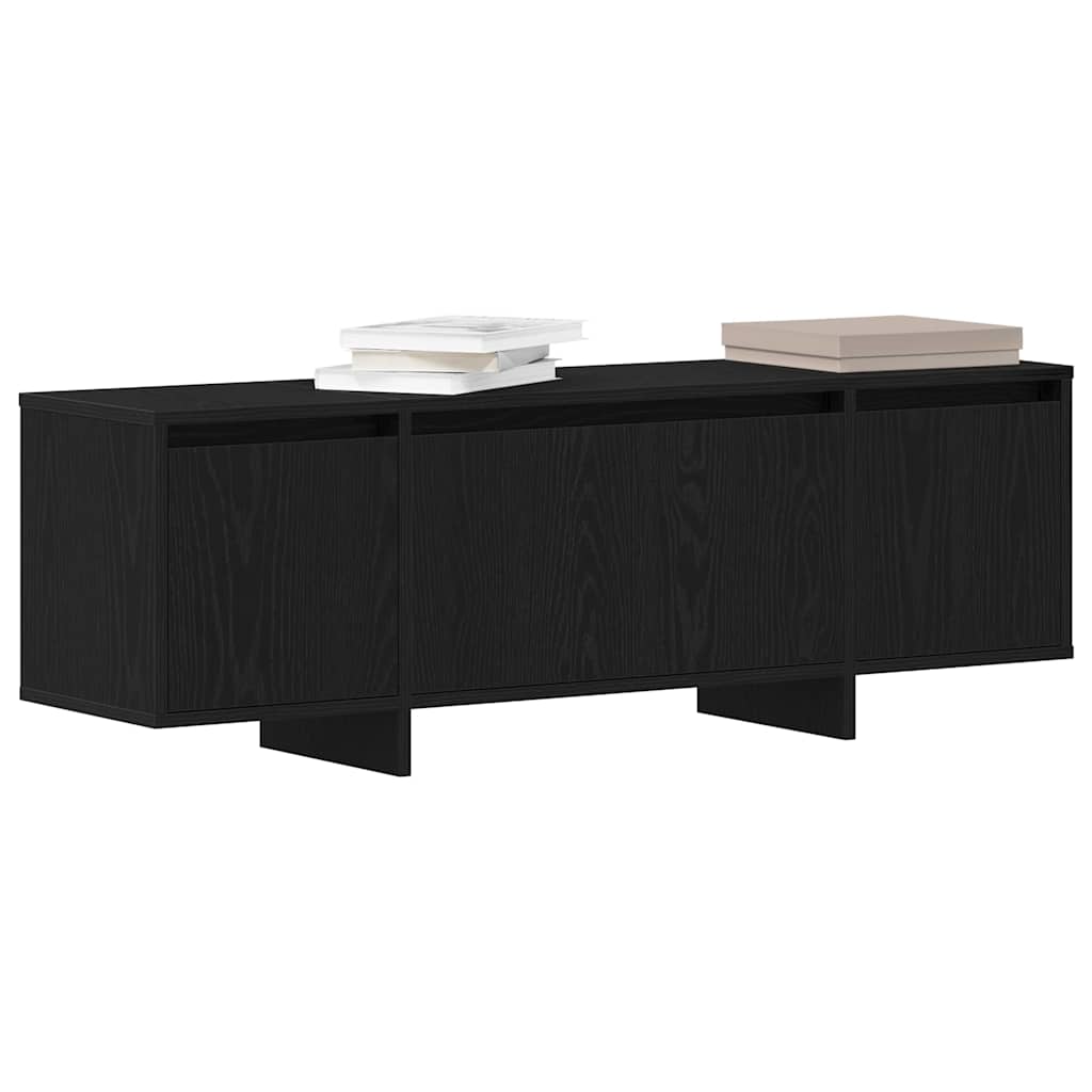 TV-Møbel Svart Eik TV-skap i, 120x30x40,5 cm,
