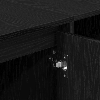 TV-Møbel Svart Eik TV-benk 120x30x40.5 cm -