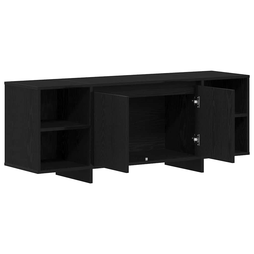 TV-Møbel Svart Eik TV-benk 120x30x40.5 cm -