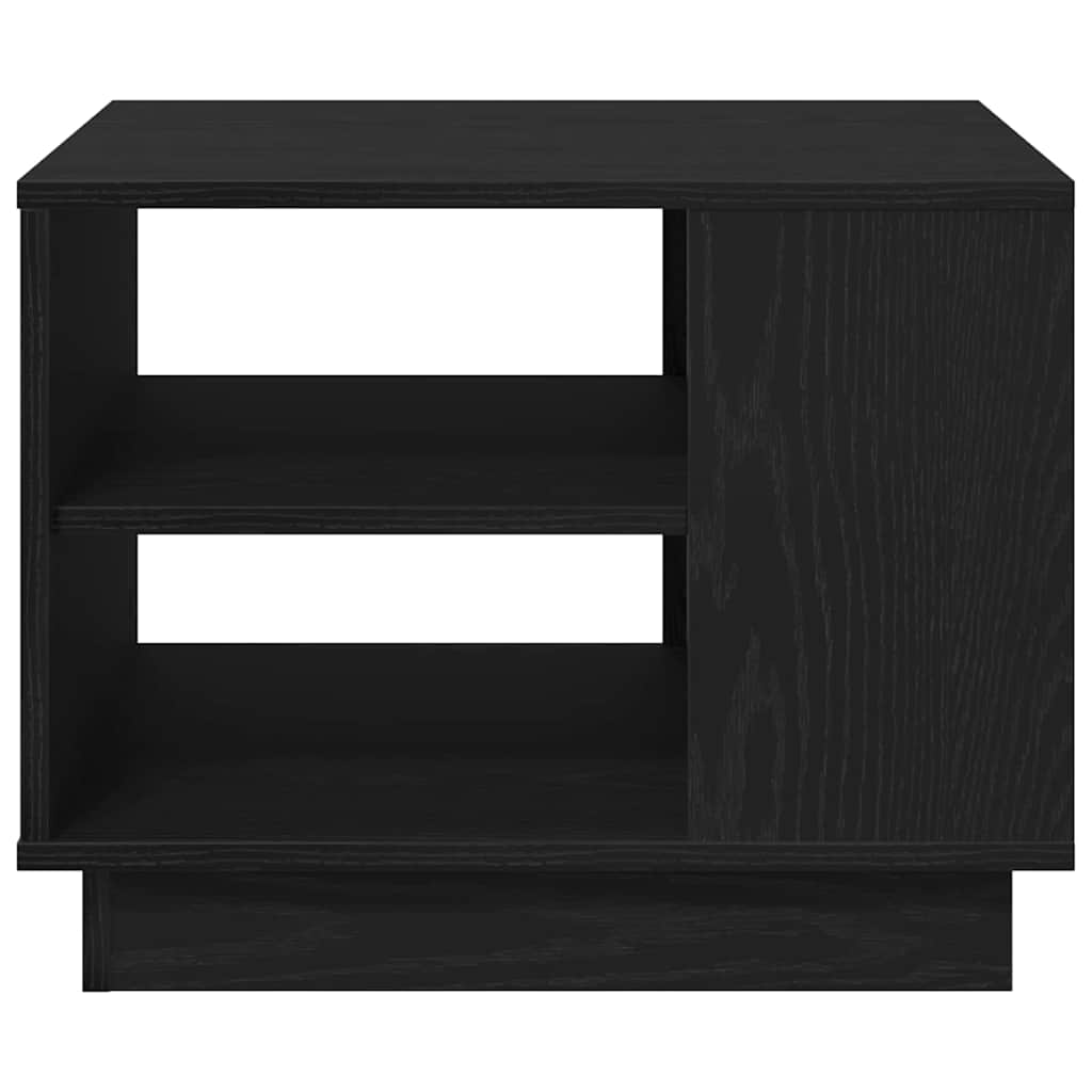 Svart Eik Kaffebord 55x55x42 cm Laget av Konstruert Tre