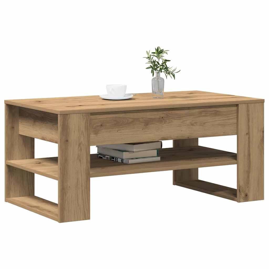 Salongbord Sofabord Artisan Eik bord 102x55x45 cm