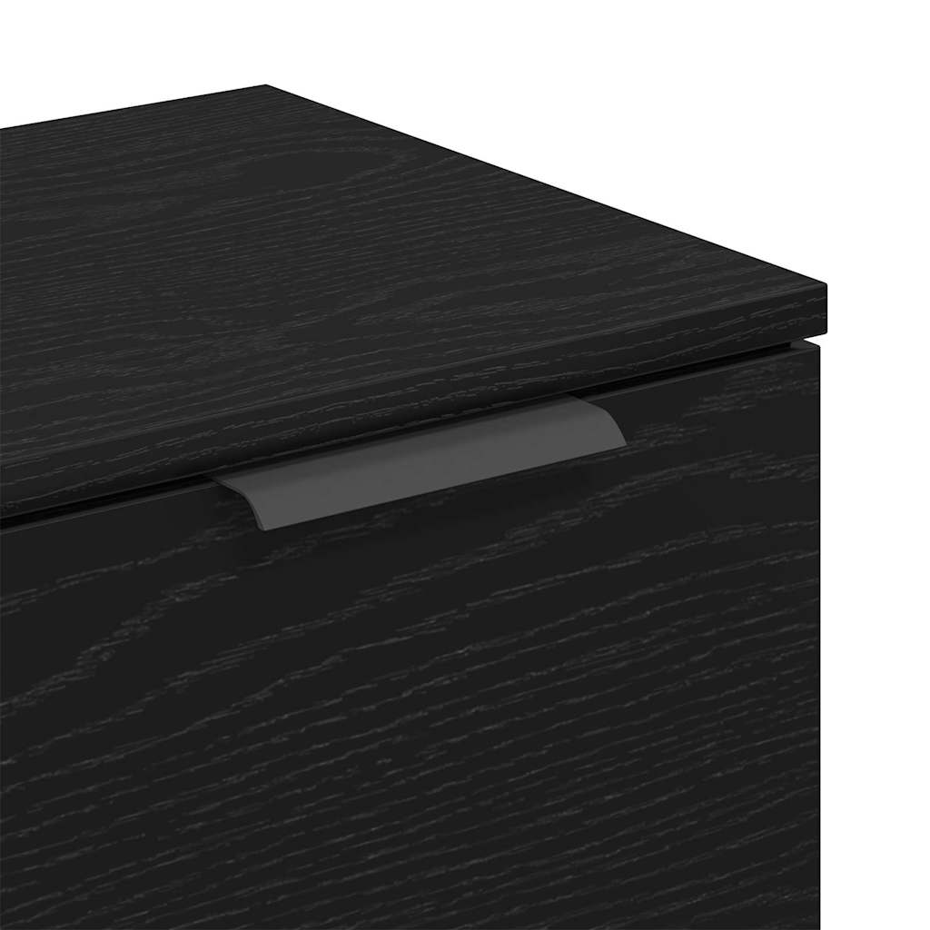 Black Oak Skap 60x30x70 cm Konstruert Tre