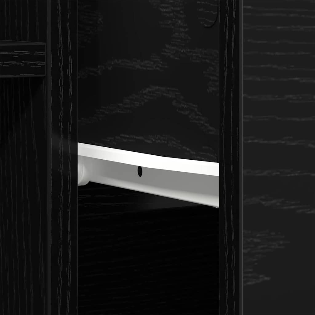 Black Oak Skap 60x30x70 cm Konstruert Tre