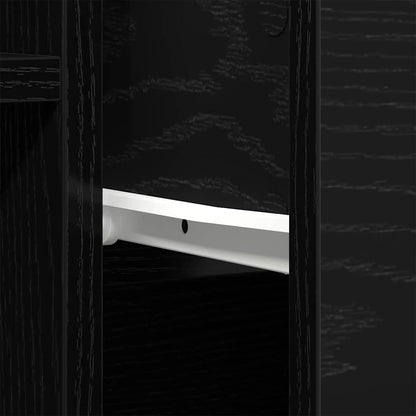 Black Oak Skap 60x30x70 cm Konstruert Tre