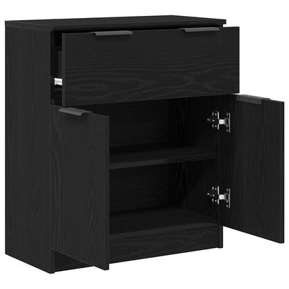 Black Oak Skap 60x30x70 cm Konstruert Tre