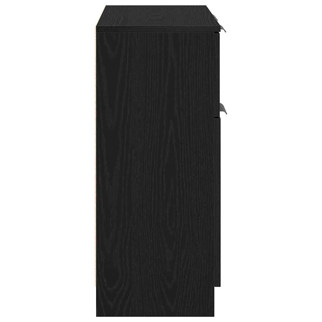 Black Oak Skap 60x30x70 cm Konstruert Tre