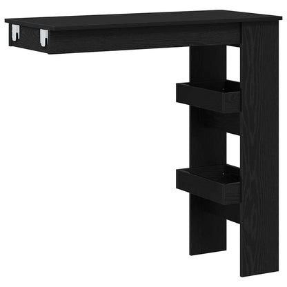 Barbord - Svart Eik - 102x55x103.5 cm - Laget av Konstruert Tre