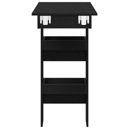 Barbord - Svart Eik - 102x55x103.5 cm - Laget av Konstruert Tre
