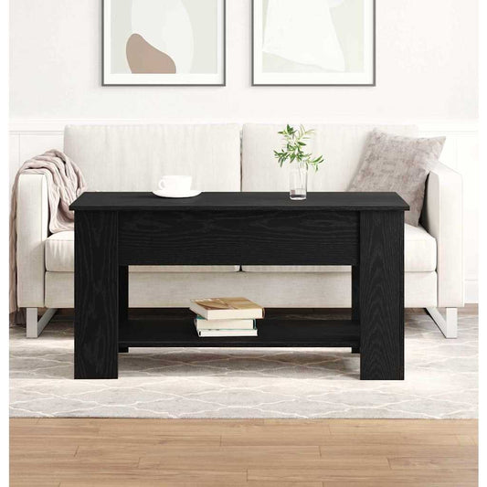 Svart Eik Kaffebord - 101x49x52 cm Laget av Ingengjert Tre