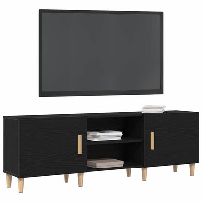 TV-Møbel Svart Eik TV Stativ -, 150x30x50 cm,