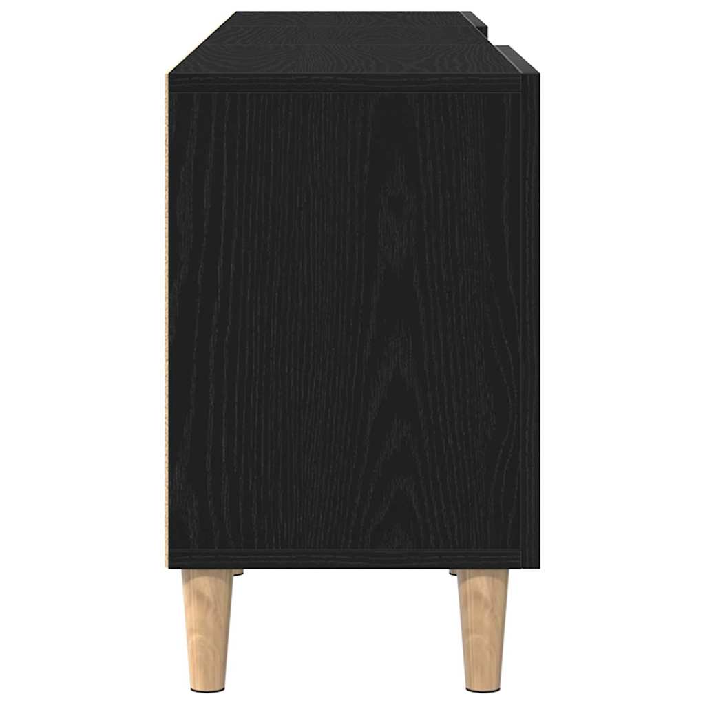 TV-Møbel Svart Eik TV Stativ -, 150x30x50 cm,