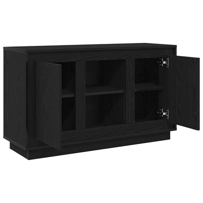 Skjenk Svart Eik 102x35x60 cm