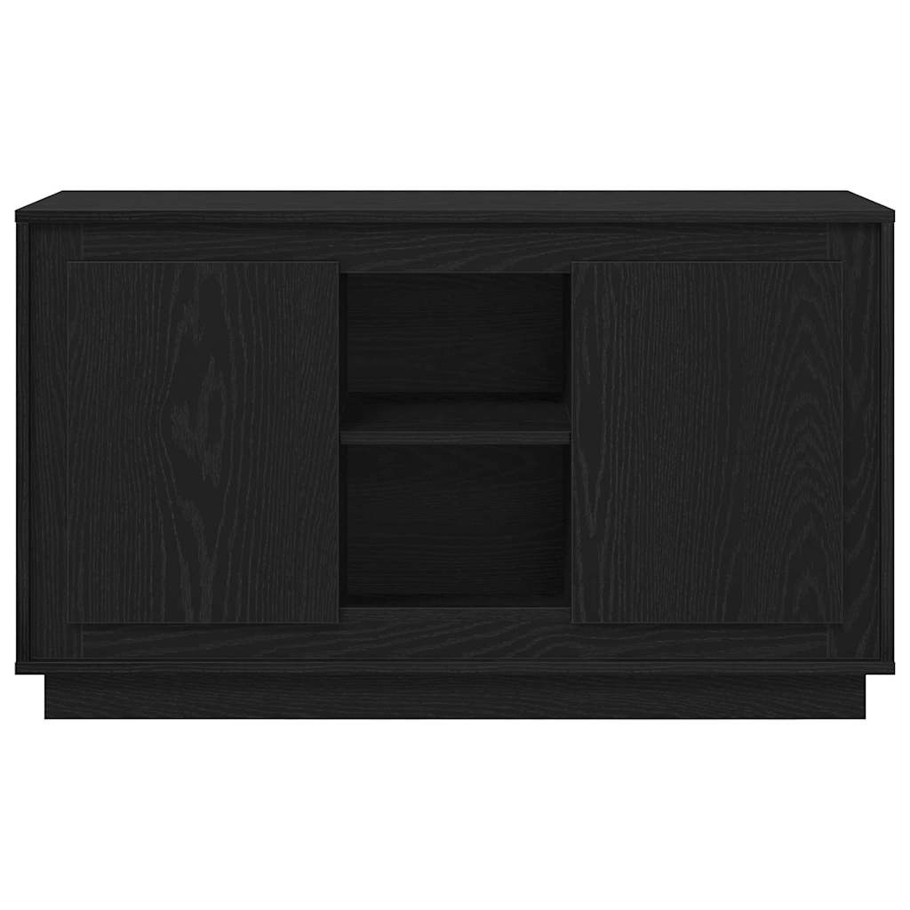 Skjenk Svart Eik 102x35x60 cm