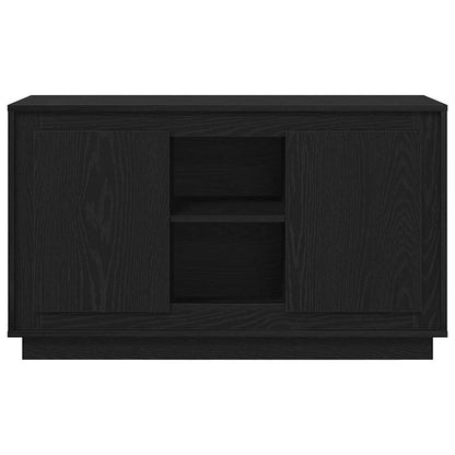 Skjenk Svart Eik 102x35x60 cm