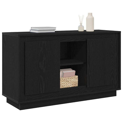 Skjenk Svart Eik 102x35x60 cm