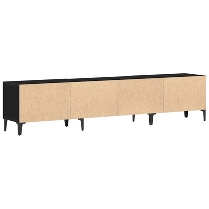 TV-Møbel Svart Eik TV-benk 180x31,5x40 cm
