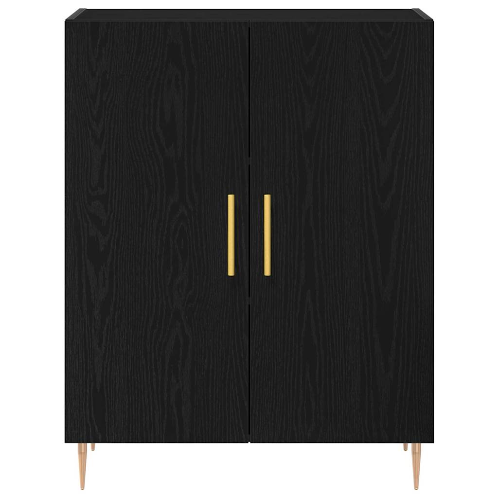 Skjenk Svart Eik 69,5x34x90 cm