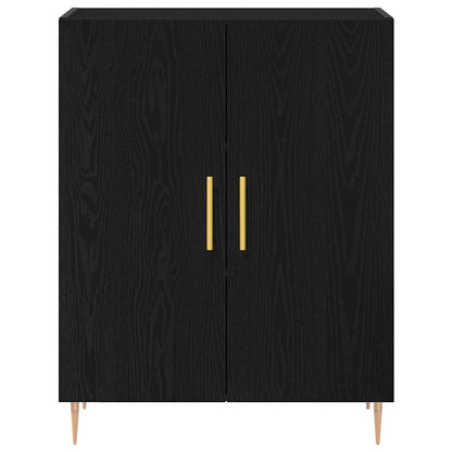 Skjenk Svart Eik 69,5x34x90 cm
