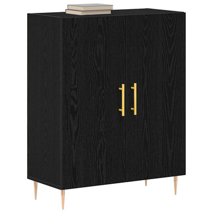 Skjenk Svart Eik 69,5x34x90 cm