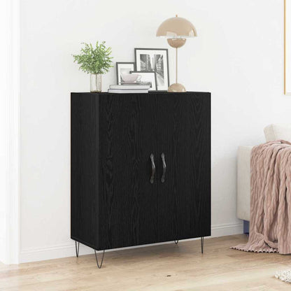 Skjenk Svart Eik 69,5x34x90 cm