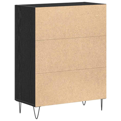 Skjenk Svart Eik 69,5x34x90 cm