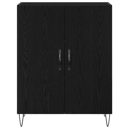 Skjenk Svart Eik 69,5x34x90 cm
