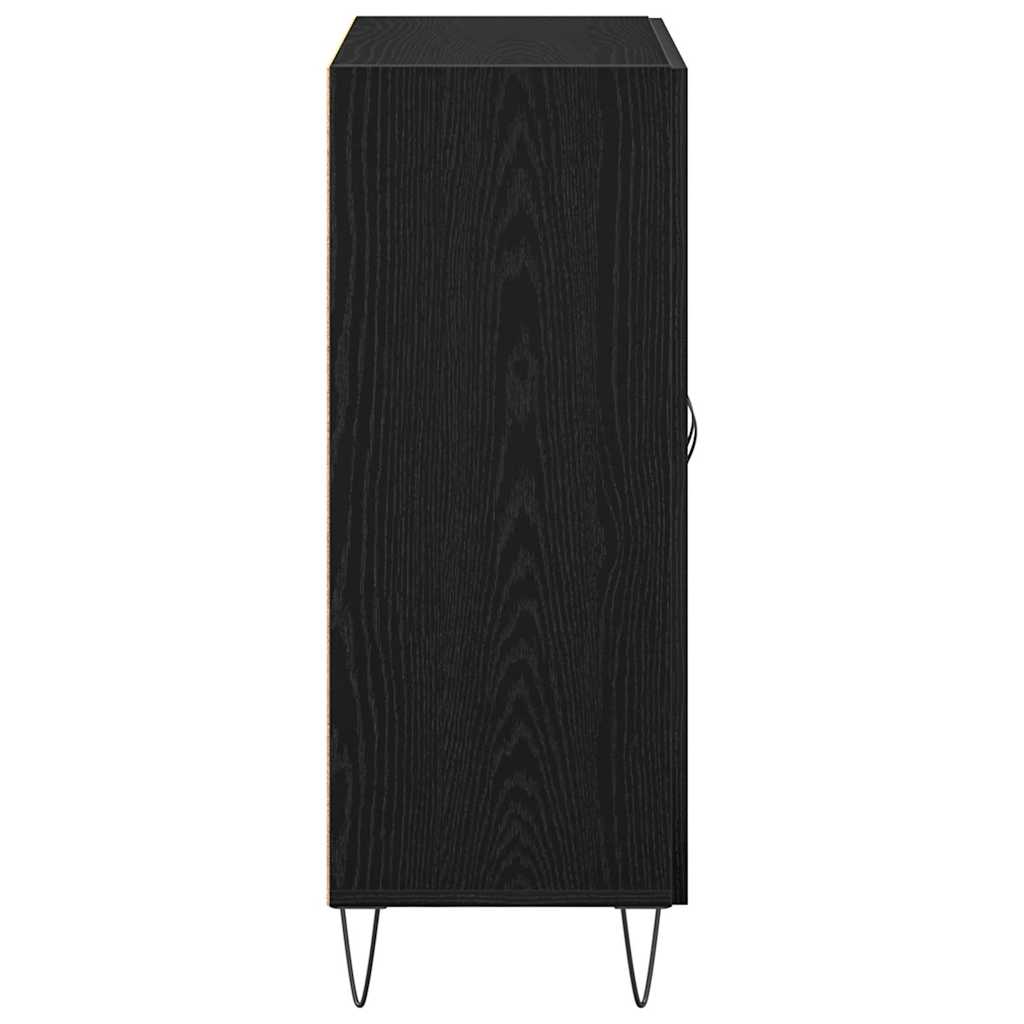 Skjenk Svart Eik 69,5x34x90 cm