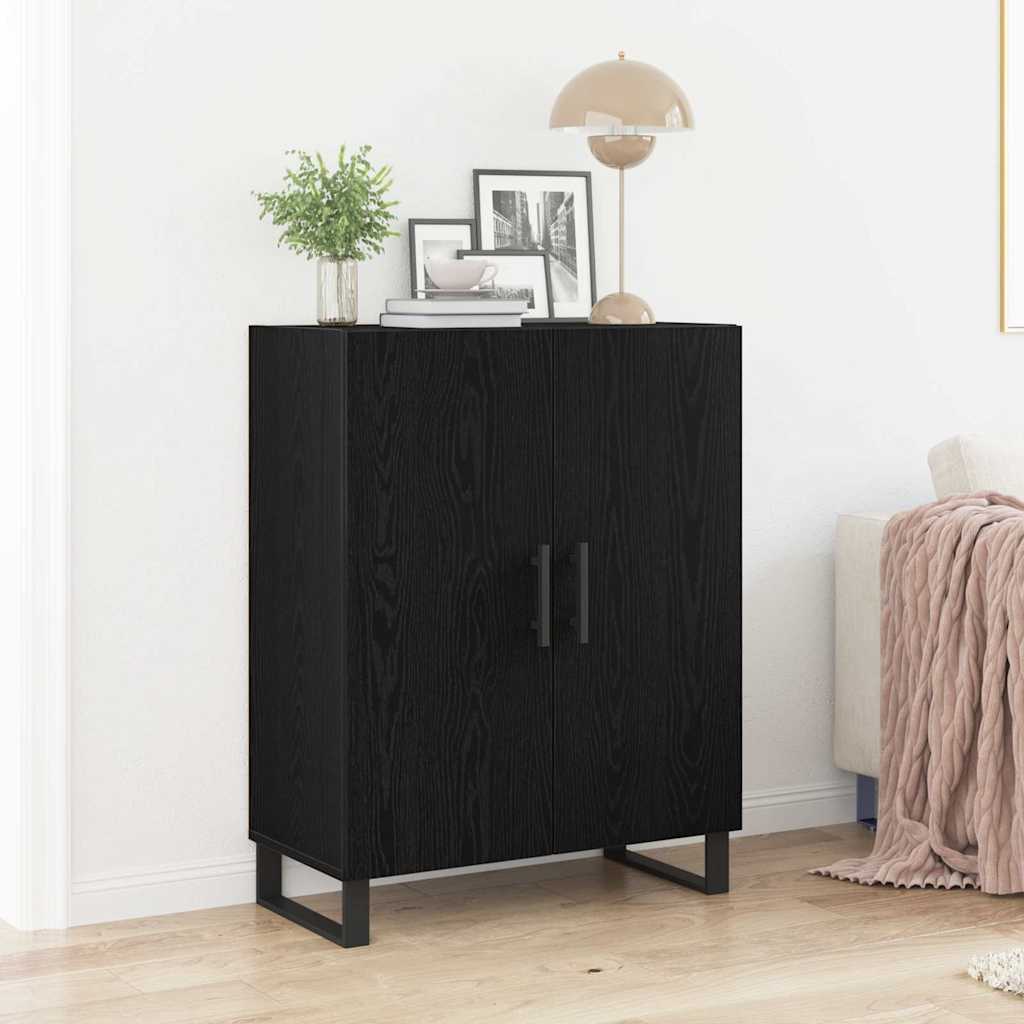 Skjenk Svart Eik 69,5x34x90 cm