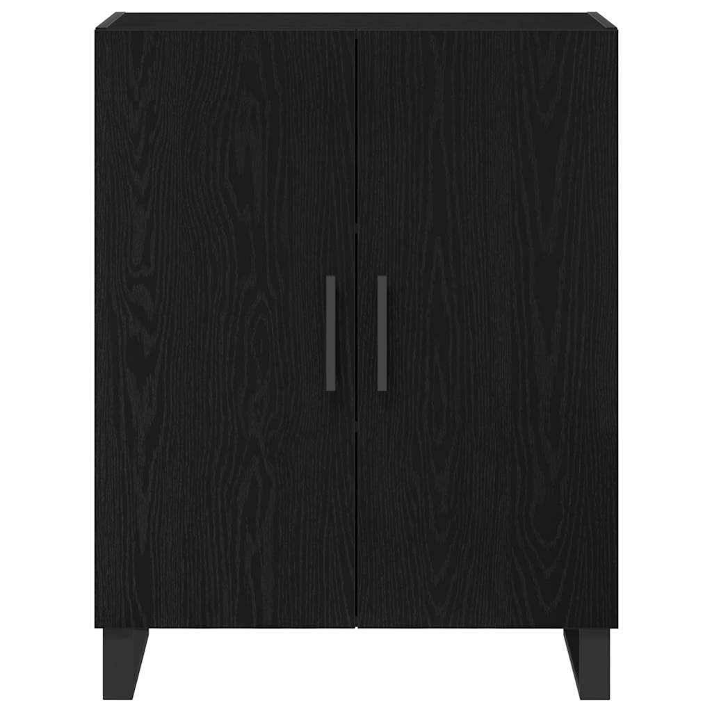 Skjenk Svart Eik 69,5x34x90 cm