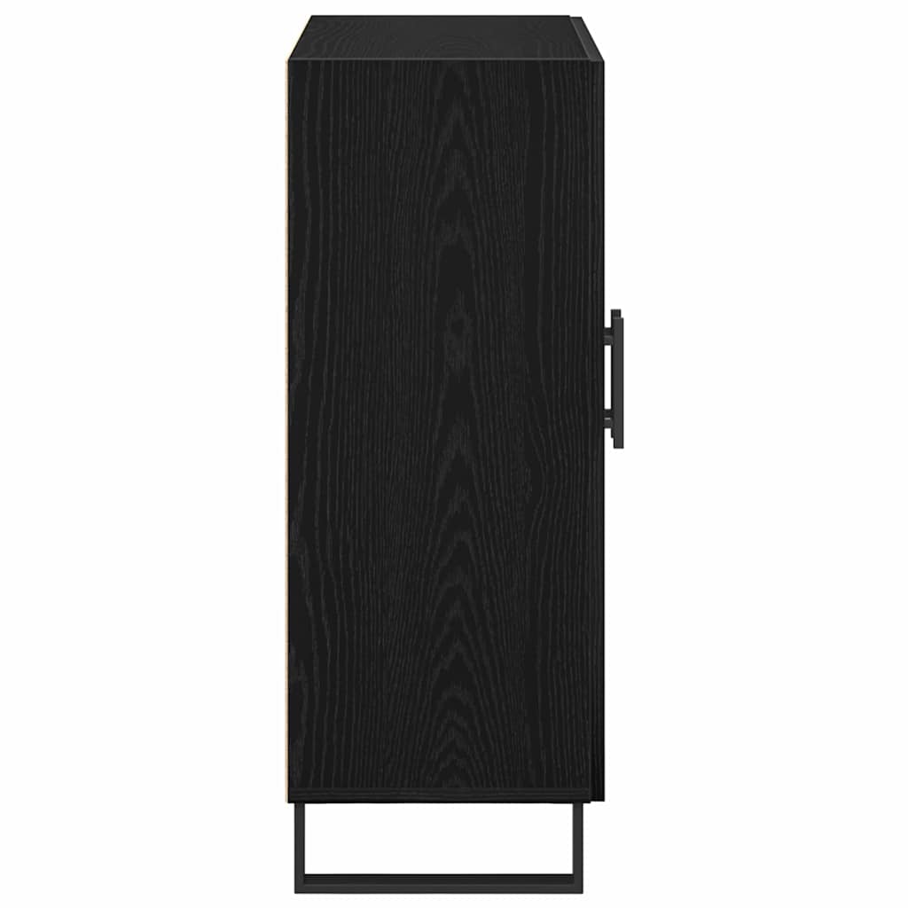 Skjenk Svart Eik 69,5x34x90 cm
