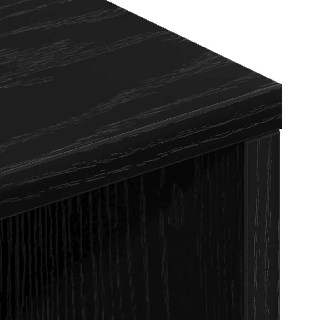 TV-Møbel Svart Eik TV-benk 150x30x44,5 cm