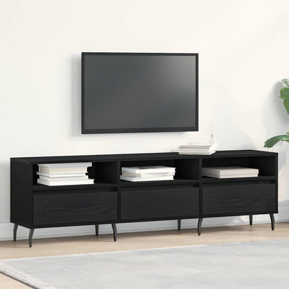 TV-Møbel Svart Eik TV-benk 150x30x44,5 cm