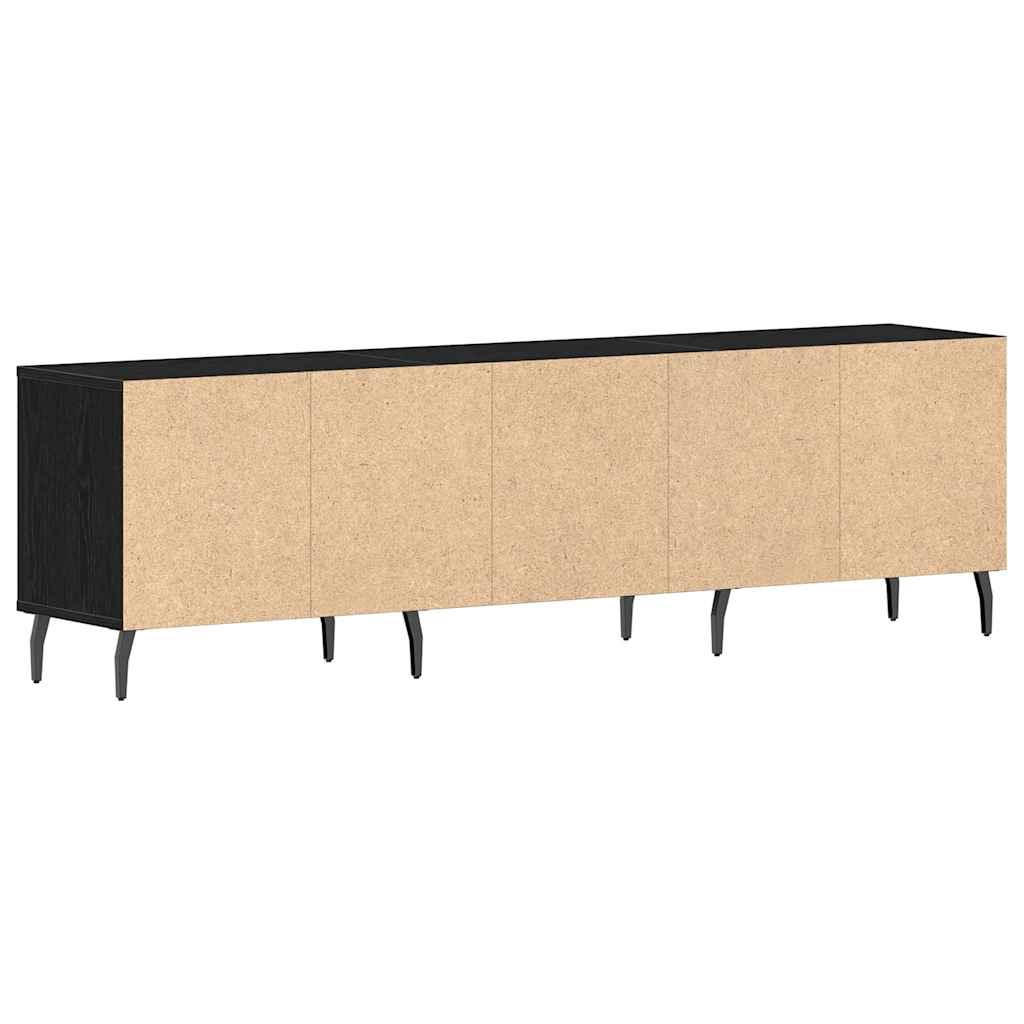 TV-Møbel Svart Eik TV-benk 150x30x44,5 cm