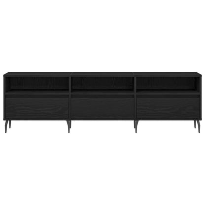 TV-Møbel Svart Eik TV-benk 150x30x44,5 cm