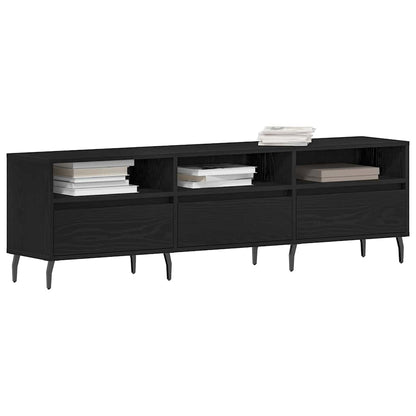 TV-Møbel Svart Eik TV-benk 150x30x44,5 cm