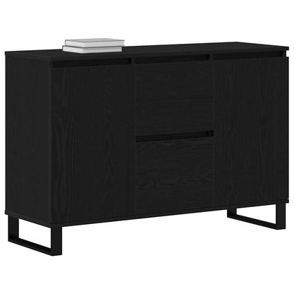 Skjenk Svart Eik 104x35x70 cm