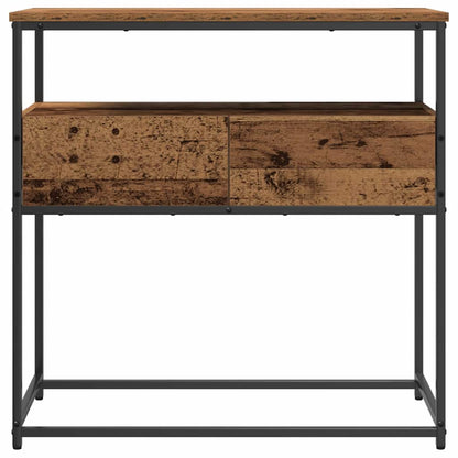 Avlastningsbord konsollbord Tre Gammelt Tre 75x40x75 cm