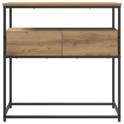 Avlastningsbord konsollbord Artisan Eik 75x40x75 cm
