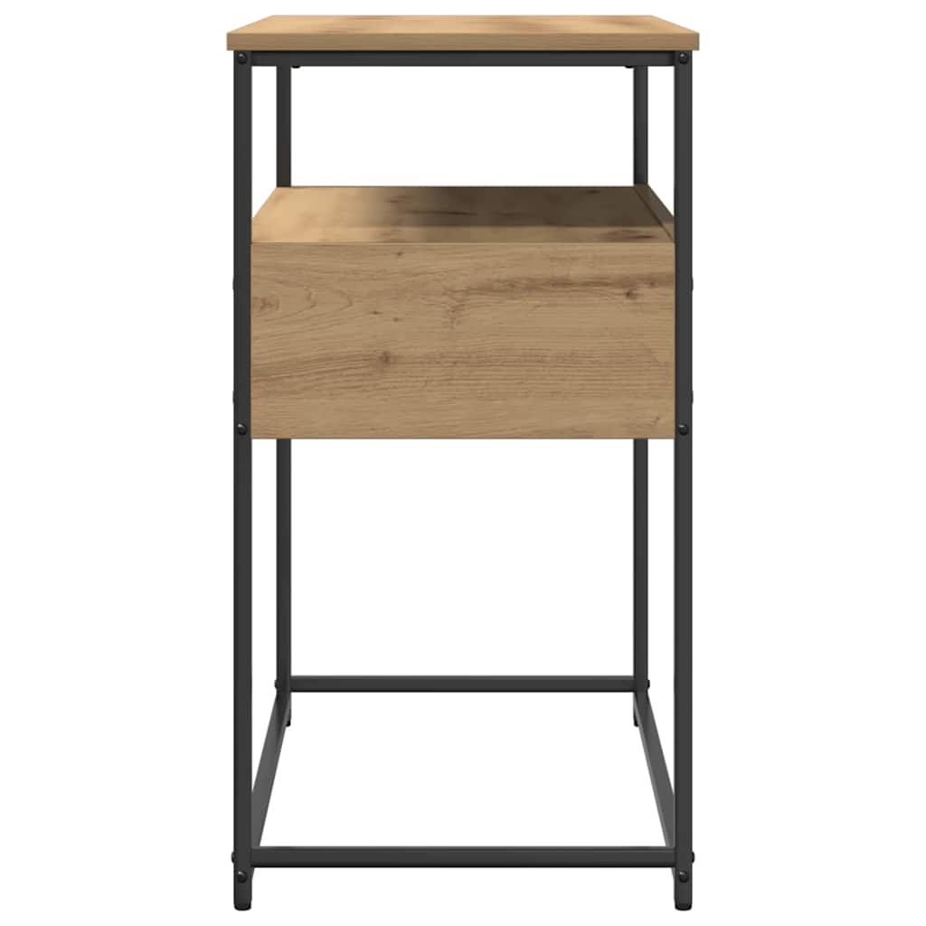 Avlastningsbord konsollbord Artisan Eik 75x40x75 cm