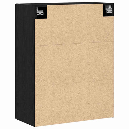 Veggskap Svart Eik 69,5 x 34 x 90 cm