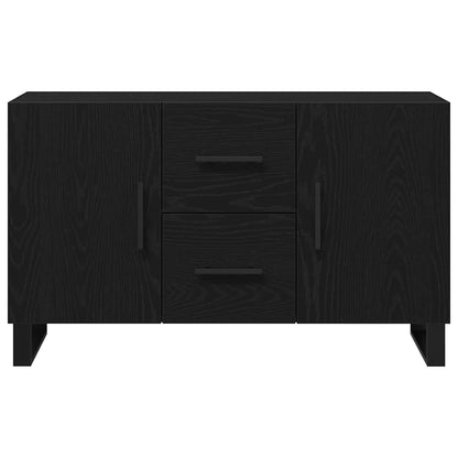 Skjenk Svart Eik 100x36x60 cm