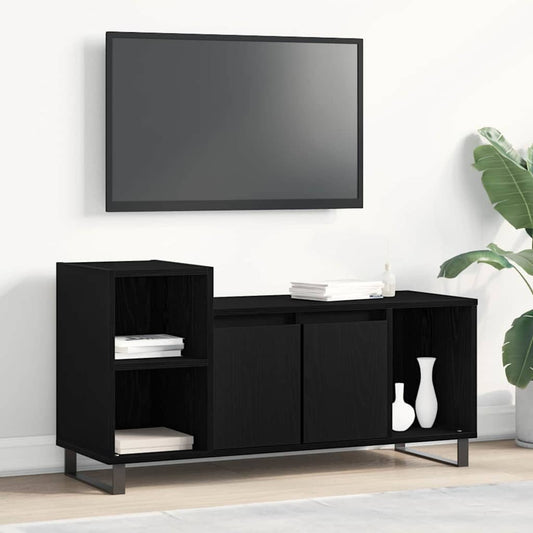 TV-Møbel Svart Eik TV-skap 100x35x55 cm